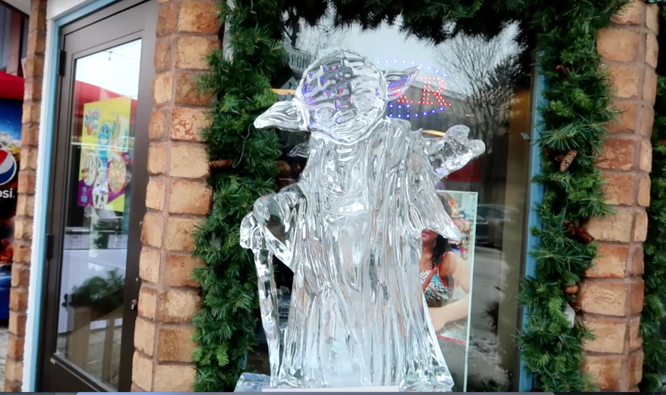 Ice sculptures make way at Zehnder’s Snowfest 2022