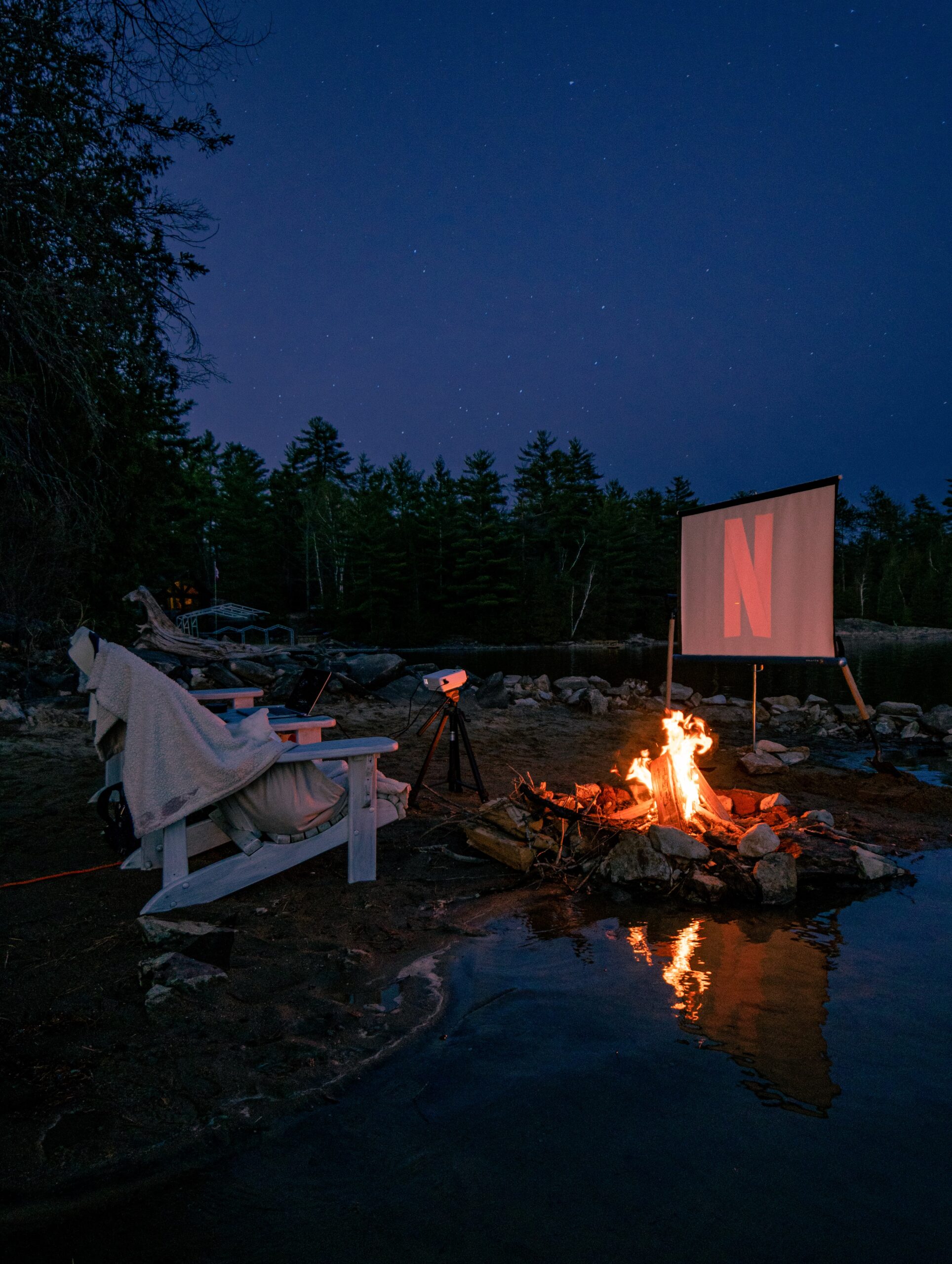 Bonfire movie date night