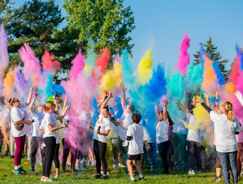 A Color Run for a cause - Delta Collegiate