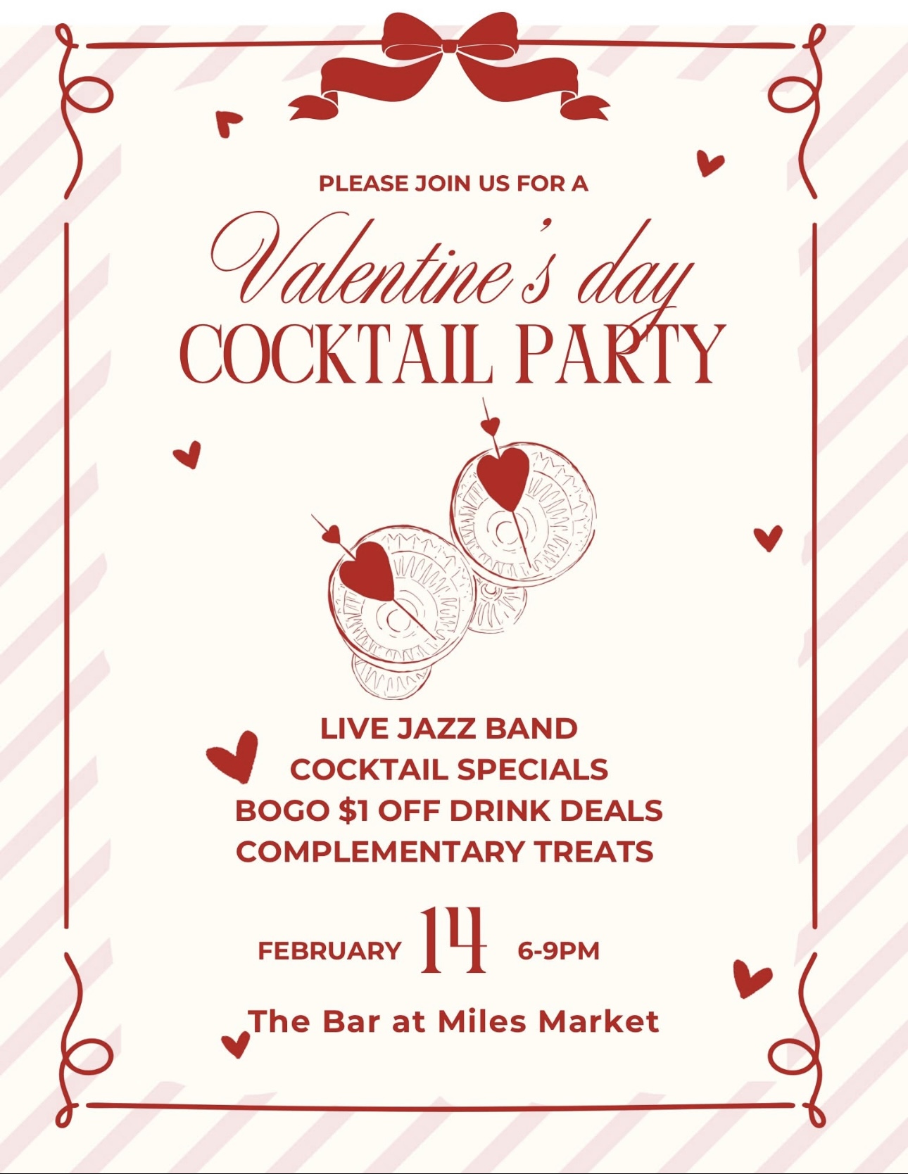 Valentine’s Cocktail Party